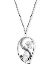 Engelsrufer - Ern-Yiyadrop-19-Zi Ladies Yin Yang Necklace Sterling - Lyst