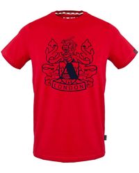 Aquascutum - Large Shield Aldis Logo T-Shirt Cotton - Lyst