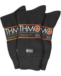 THMO - 3 Pack Multipack Thick Winter Warm Socks With Comfort Top - Lyst