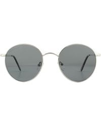 Montana - Round Smoke Polarized Sunglasses Metal - Lyst