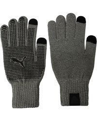 PUMA - Scuderia Ferrari Lifestyle Knit Gloves Touchscreen 041617 02 - Lyst