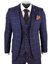 Paul Andrew - 3 Piece Wool Check Retro Suit Tweed - Lyst