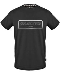 Aquascutum - Arch Lettering Crew Neck Short Sleeve Jersey T-Shirt - Lyst