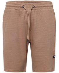 Duck and Cover - Topfield Textured Bermuda Sweat Shorts - Lyst