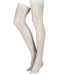 Elle - 1 Pair Ladies 15 Denier 100% Nylon Stockings - Lyst