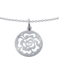 Orphelia - 'Fiore' 925 Sterling Chain With Pendant - Lyst