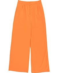 Extro & Vert - Button-Up Super Wide Leg Trousers - Lyst