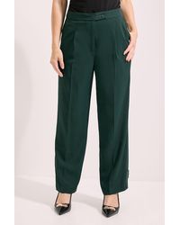 PRINCIPLES - Tab Straight Leg Trouser - Lyst