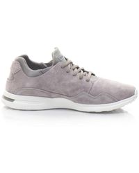 Le Coq Sportif - Lcs R Pure Metallic Trainers Leather - Lyst