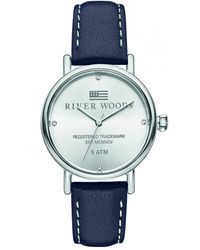River Woods - Arkansas Watch Rw340037 Leather - Lyst