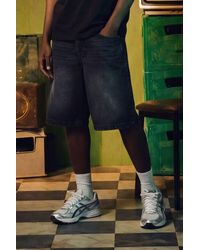 BoohooMAN - Essential Relaxed Fit Denim Jorts - Lyst