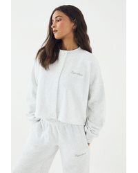 DSGN Studio - Button Through Cardigan Sweatshirt - Lyst