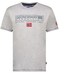 GEOGRAPHICAL NORWAY - Short Sleeve T-Shirt Sy1311Hgn - Lyst