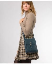 Conkca - 'Sasha' Snorkel Leather Cross Body Bag - Lyst