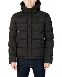Blauer - Hooded Down Jacket Usa - Lyst