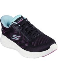 Skechers - Go Walk Now Khloe Textile Trainers - Lyst