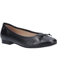 Hush Puppies - Ladies Naomi Slip On Leather Ballet Pump - Lyst