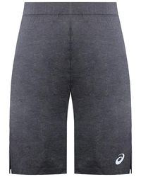 Asics - Logo Training Shorts Cotton - Lyst