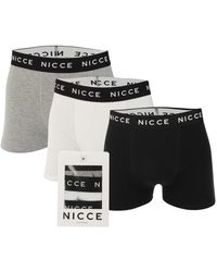 Nicce London - Luzern 3 Pack Boxer Shorts - Lyst