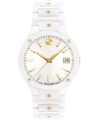 Movado - 0607740 Ladies Se Watch - Lyst