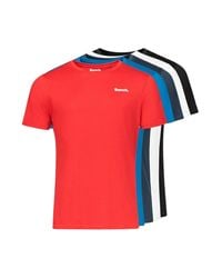 Bench - 5 Pack Cotton 'Noah' T-Shirts - Lyst