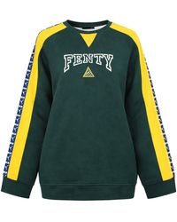 PUMA - X Rihanna Fenty Taping Sweater Cotton - Lyst