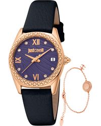 Just Cavalli - Jc1L312L0035 Ladies Watch And Bracelet Gift Set - Lyst