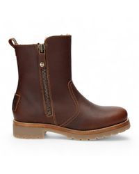Panama Jack - Fabi Igloo B2 Bark Waterproof Leather Ankle Boots - Lyst