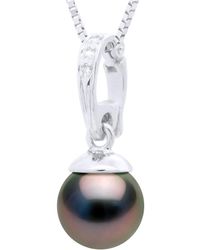Ateliers Saint Germain - Beaded Pendant Openable And Real Cultured Tahiti Pearl Round 10-11 Mm - Lyst