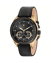 Maserati - Chronograph Watch R8871612033 With Dial And Leather Strap Stainless Steel - Lyst