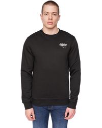 Henleys - Scripthen Crew Neck Sweatshirt - Lyst