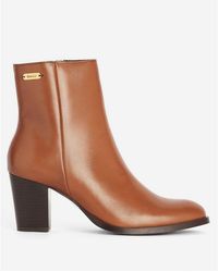 Barbour - Amelia Heeled Ankle Boots - Lyst