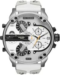 DIESEL - Mr. Daddy 2.0 Dz7421 Chronograph Stainless Steel Watch - Lyst