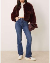 Gina Tricot - High Rise Flare Leg Stretch Jeans - Lyst