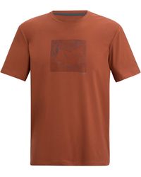 Regatta - Fingal Topographic T-Shirt (Brick) - Lyst