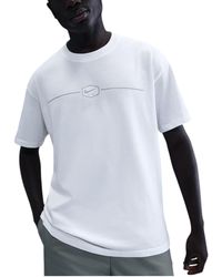 Nike - Air Max90 T Shirts Loose Fit Drop Shoulder Short Sleeve Crew Neck Tee - Lyst