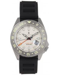 Nautis - Global Dive Rubber-Strap Watch W/Date - Lyst