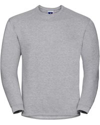 Russell - Adult Heavyweight Sweatshirt (Light Oxford) - Lyst