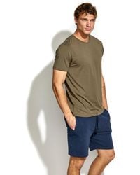 Panos Emporio - Bamboo Cotton Blend T-Shirt - Lyst