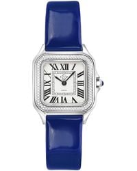Gv2 - Milan 12110 Swiss Quartz Leather Diamond Watch - Lyst