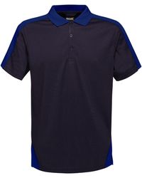 Regatta - Contrast Coolweave Polo Shirt /New Royal) - Lyst