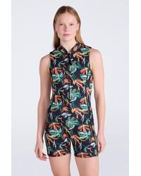 Mountain Warehouse - Shorty Wetsuit With Pull Zip Fastening Neoprene Swimwear - Lyst