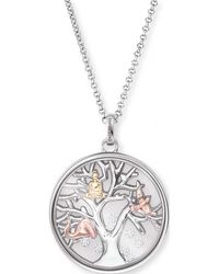 Engelsrufer - Ern-Flytree-Zi-Tri Ladies Tree Of Life Necklace Sterling - Lyst