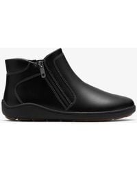 Clarks - Bryianne Carly Leather Boots - Lyst