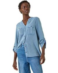 Roman - Buttoned Pocket Shirt - Lyst