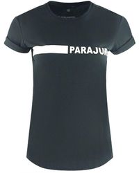 Parajumpers - Space Tee Zwart T-shirt - Lyst