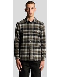 Lyle & Scott - Brushed Cotton Check Shirt - Lyst