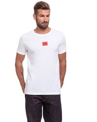 HUGO - Logo Patch Sustainable T-Shirt - Lyst