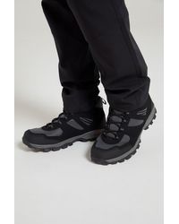 Mountain Warehouse - 'Mcleod' Hiking Boots Eva Footbed Mesh Lined Lace Up Walking Shoes - Lyst