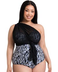 Curvy Kate - Wrapsody Bandeau Swimsuit - Lyst